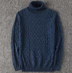 Plus Size Fleece Turtleneck Sweater